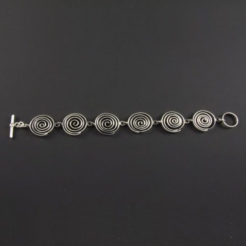Spirals Chain Bracelet