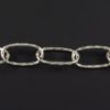 Ovals Chain Hammered Bracelet