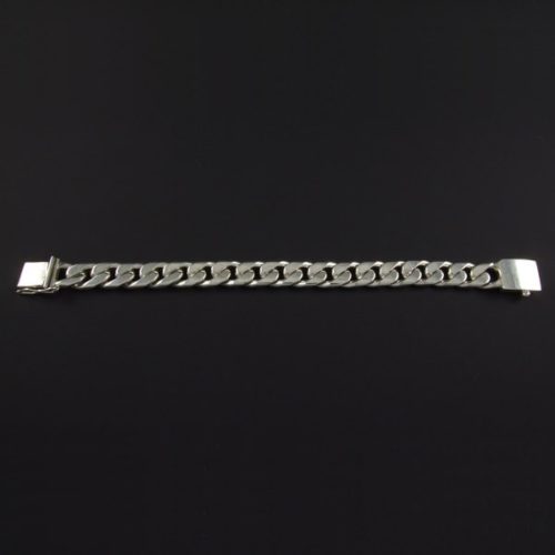 Silver Chain Plain Bracelet