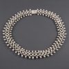 Mini Silver Marbles Circular Necklace