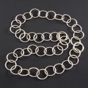 Linked Rings Necklace