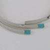 Plain Necklace with Turquoise Tips