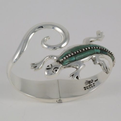 Malaquite Lizard Bracelet