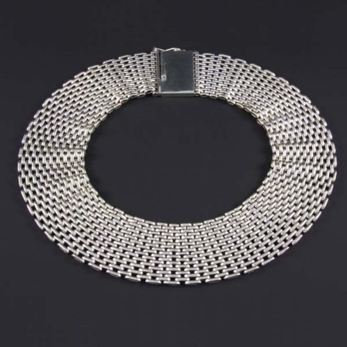 Silver Plain Necklace