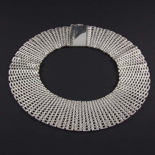 Silver Circular Necklace