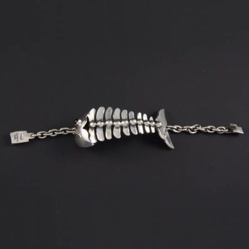 Chained Fishbone Bracelet