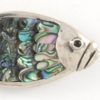 Abalone Shell Fish Brooch