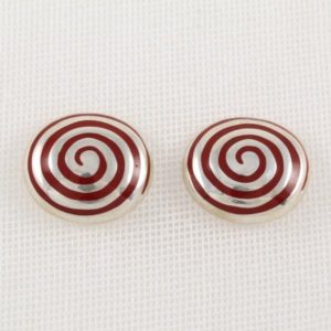 Coral Spirals Earrings