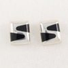 Onix Square Earrings