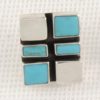 Turquoise Squares Earrings
