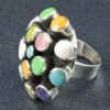 Multi colored Stone Ring