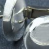 Circular Silver Cufflinks