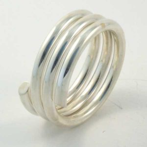 Plain Spiral Ring