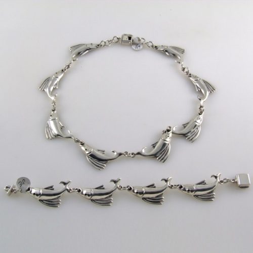 Plain Bracelet & Necklace