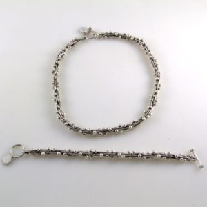 Plain Necklace & Bracelet