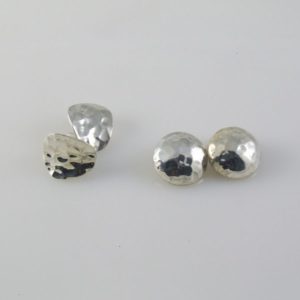 Hammered Clip-ons Earrings