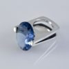 Blue Topaz Ring Mexican Sterling Silver
