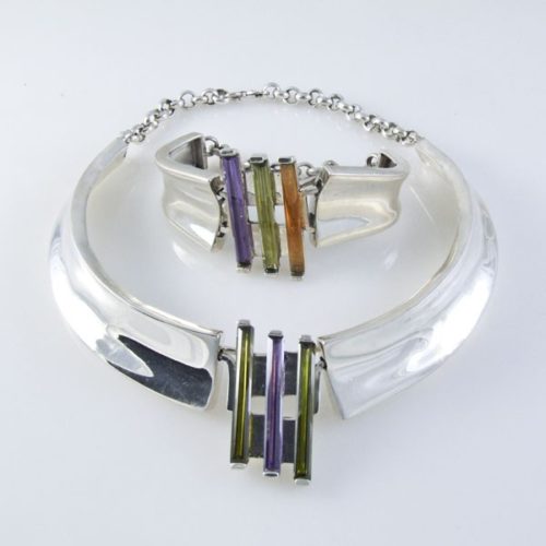 Fancy Necklace and Bracelet Set