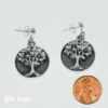 Earrings Tree Mexican Sterling Silver