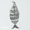 Fish Pendant Mexican Sterling Silver