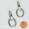 Hoops Earrings Mexican Sterling Silver