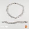 Set Beads Necklace Bracelet Mexican Sterling Silver